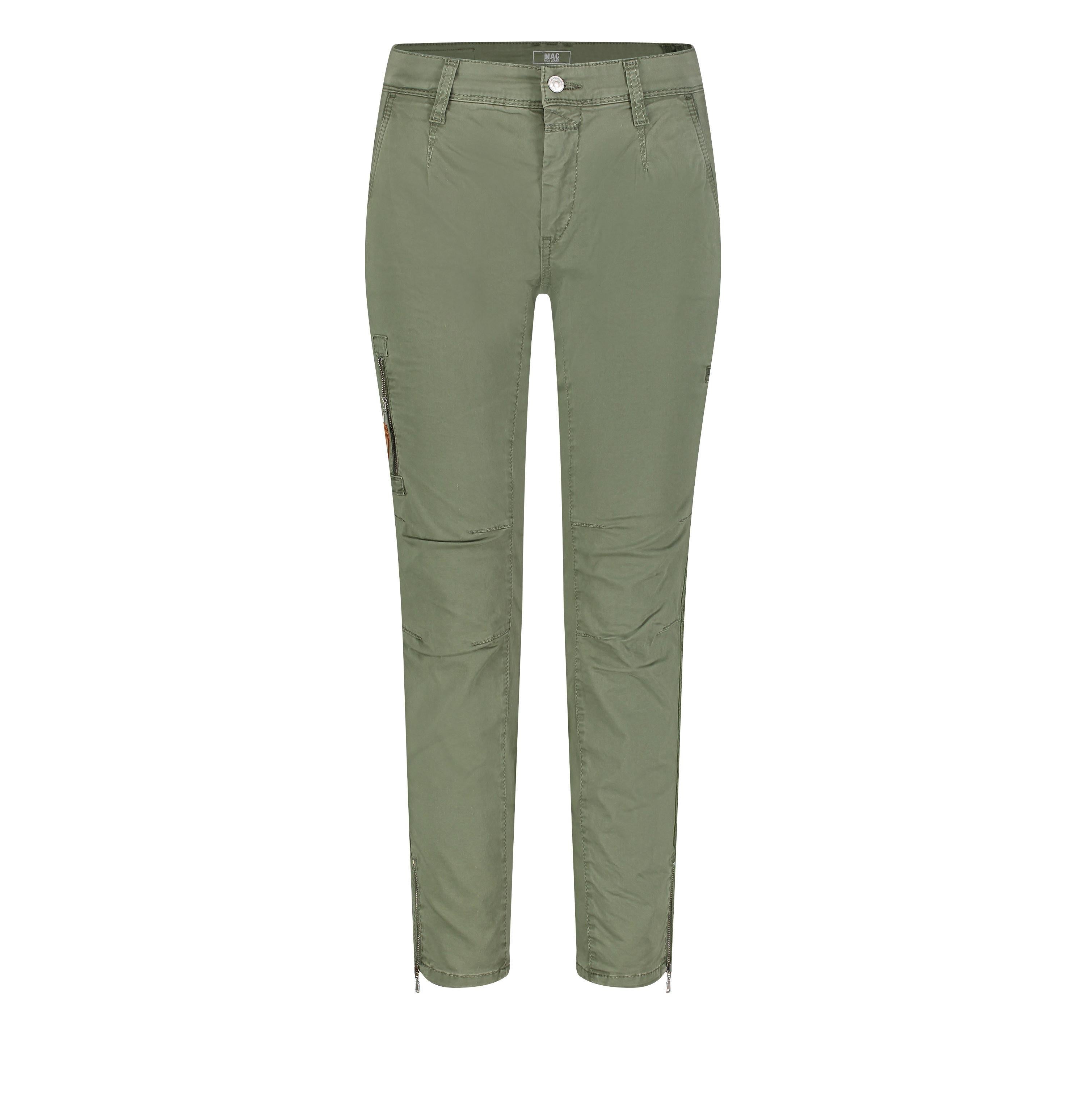 MAC RICH Damen Cargo - Mossy Olive Denim - 2377-00-0430L-645R