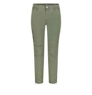 MAC RICH Damen Cargo - Mossy Olive Denim - 2377-00-0430L-645R