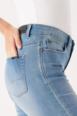 GARCIA JEANS Celia Capri Slim - River Mist Blue - 277.5363