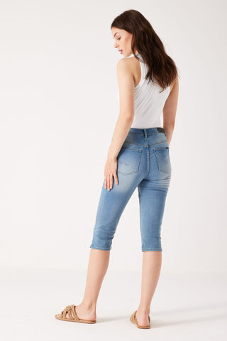 GARCIA JEANS Celia Capri Slim - River Mist Blue - 277.5363