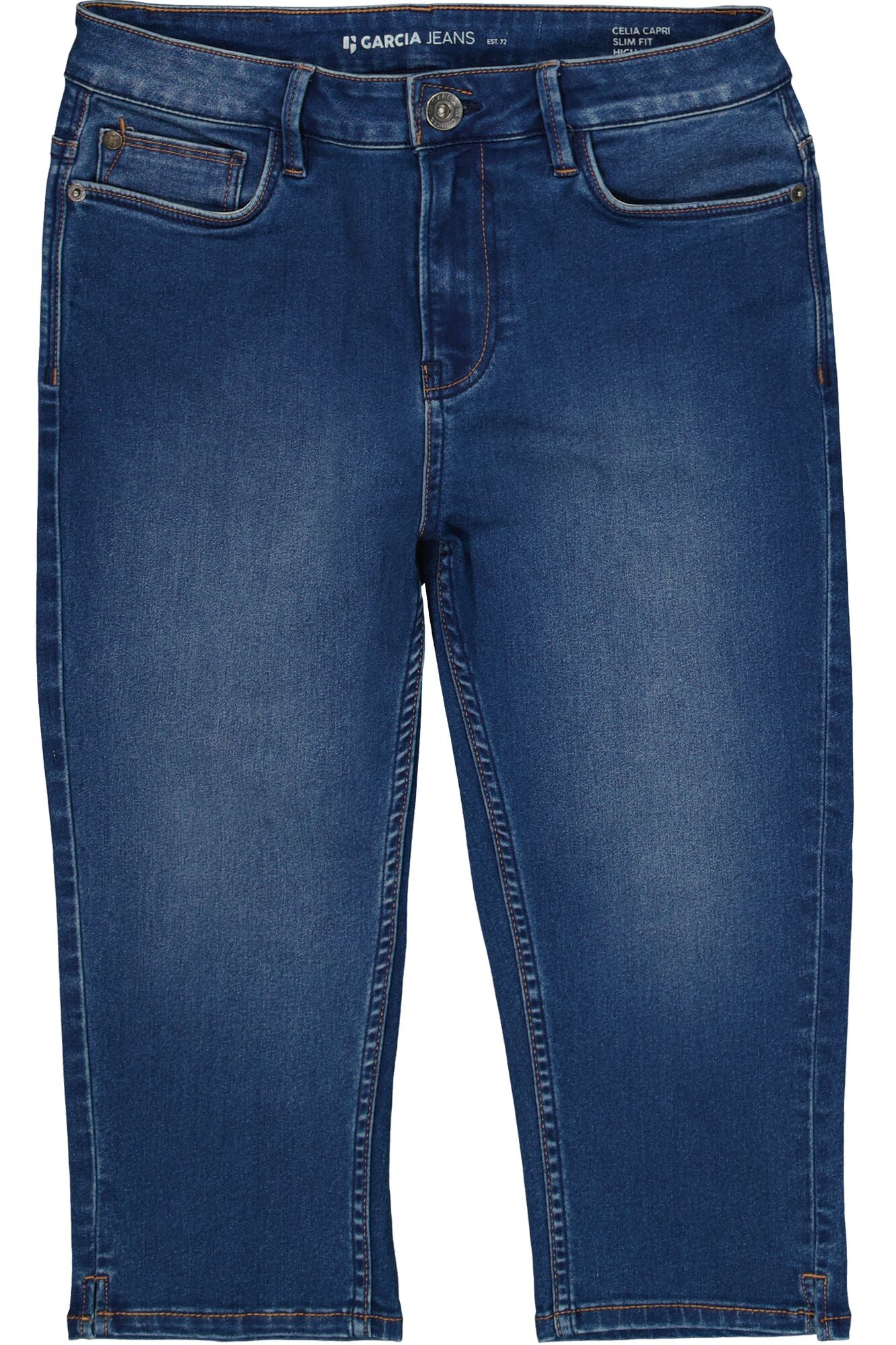 GARCIA JEANS Celia Capri Slim - Midnight Denim Blue - 277.9234