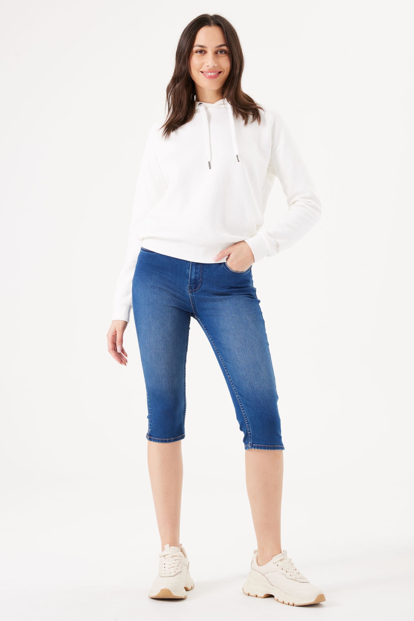 GARCIA JEANS Celia Capri Slim - Midnight Denim Blue - 277.9234 von Garcia Jeans