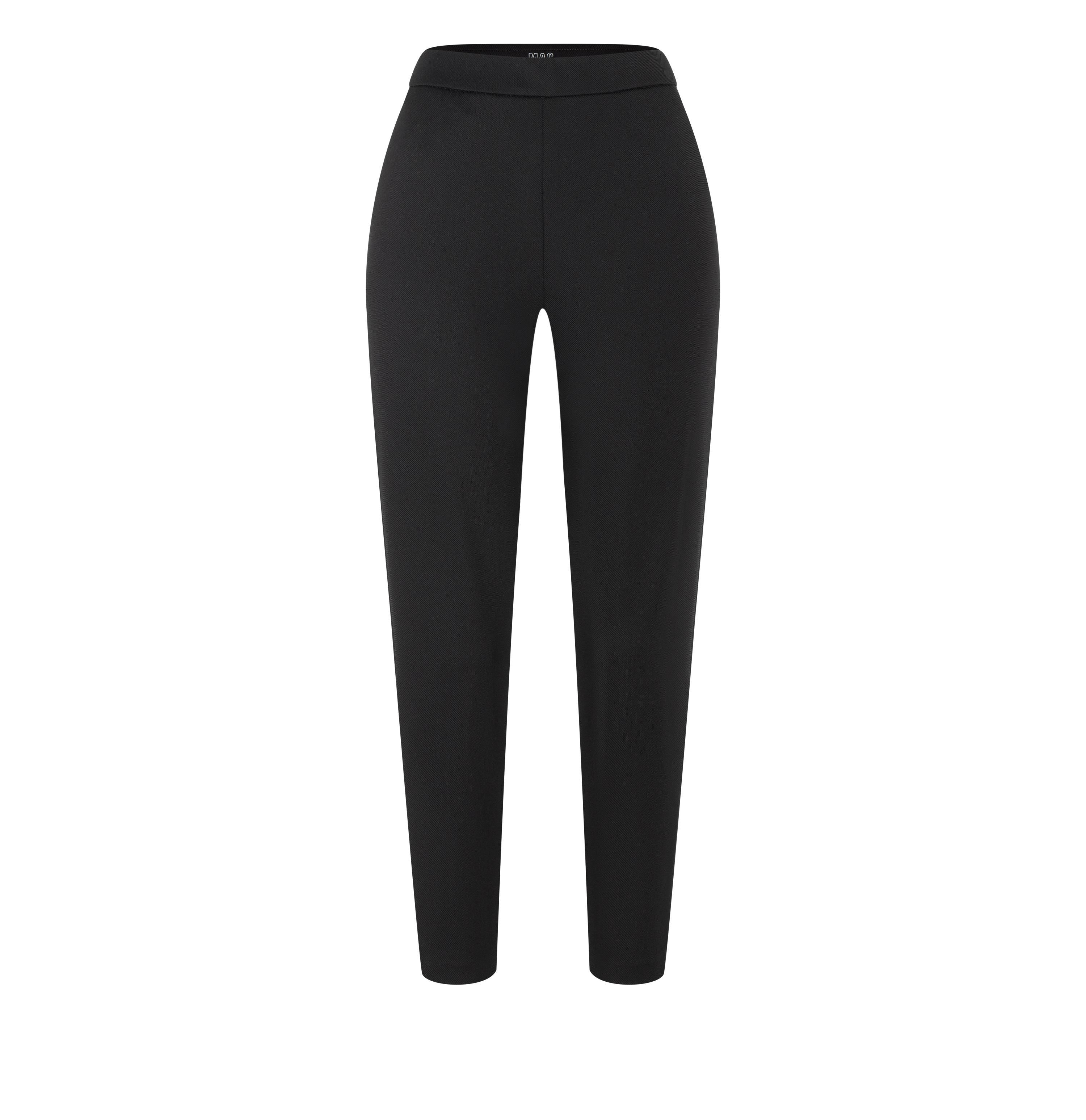 MAC CHINO Damen Chino - Midnight Weave Black - 2134-00-0172L-090