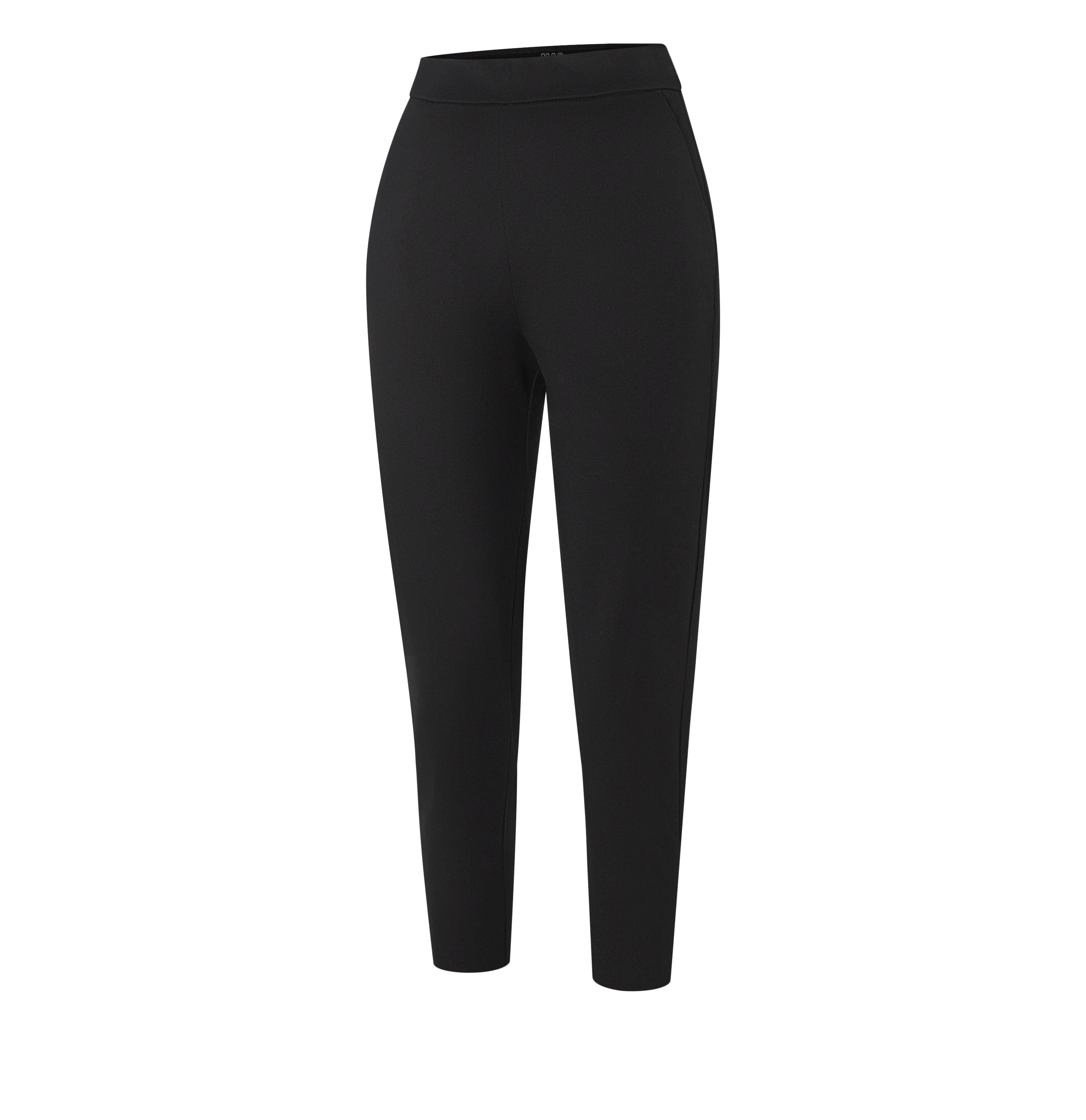MAC CHINO Damen Chino - Midnight Weave Black - 2134-00-0172L-090 von MAC