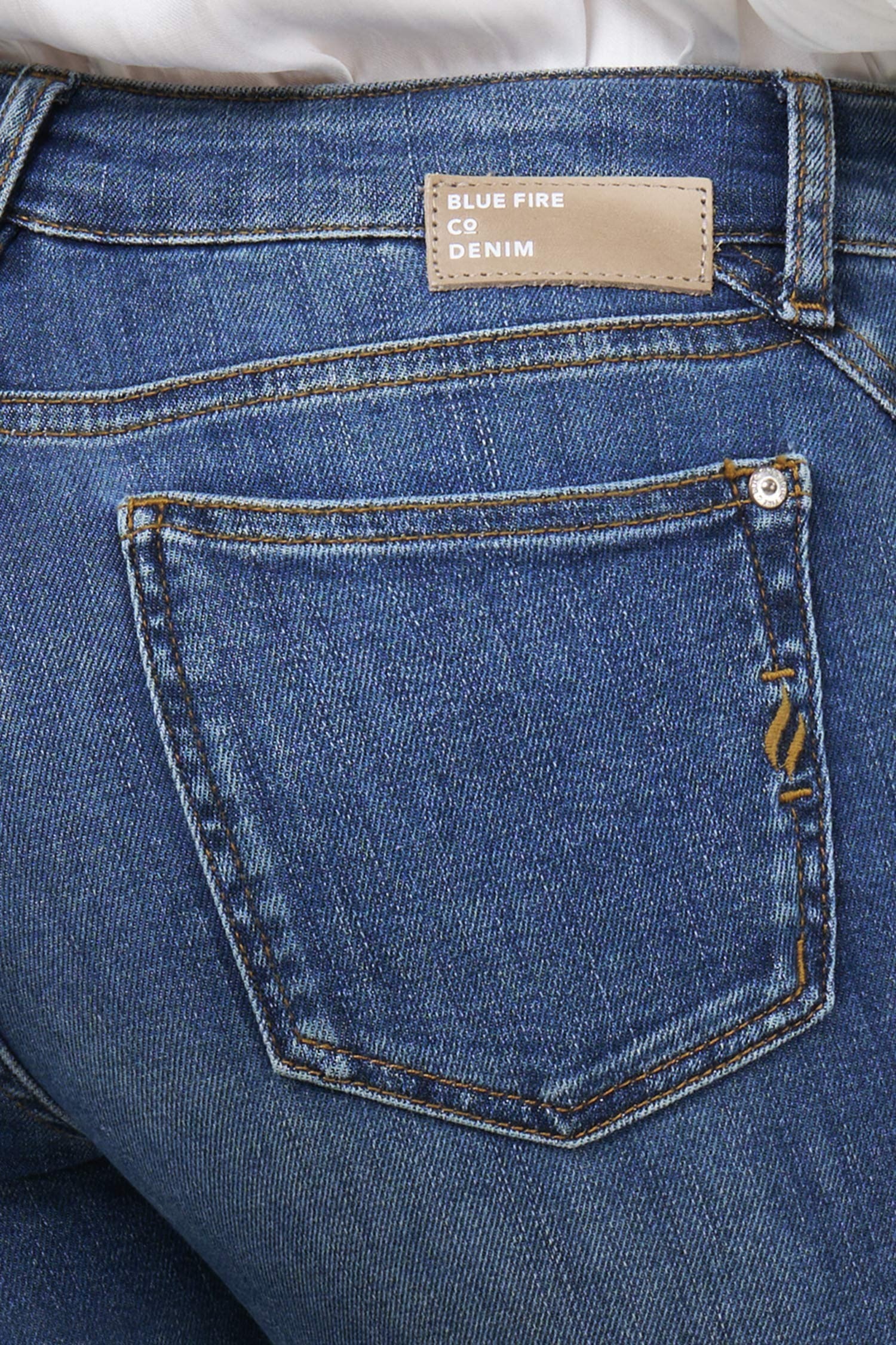 BLUE FIRE Chloe Skinny Jeans - Ocean Surf Blue - 1046.262 von Blue Fire