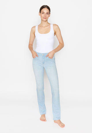 ANGELS JEANS Cici Straight Jeans - Icy Breeze Blue - 332 3400.3558