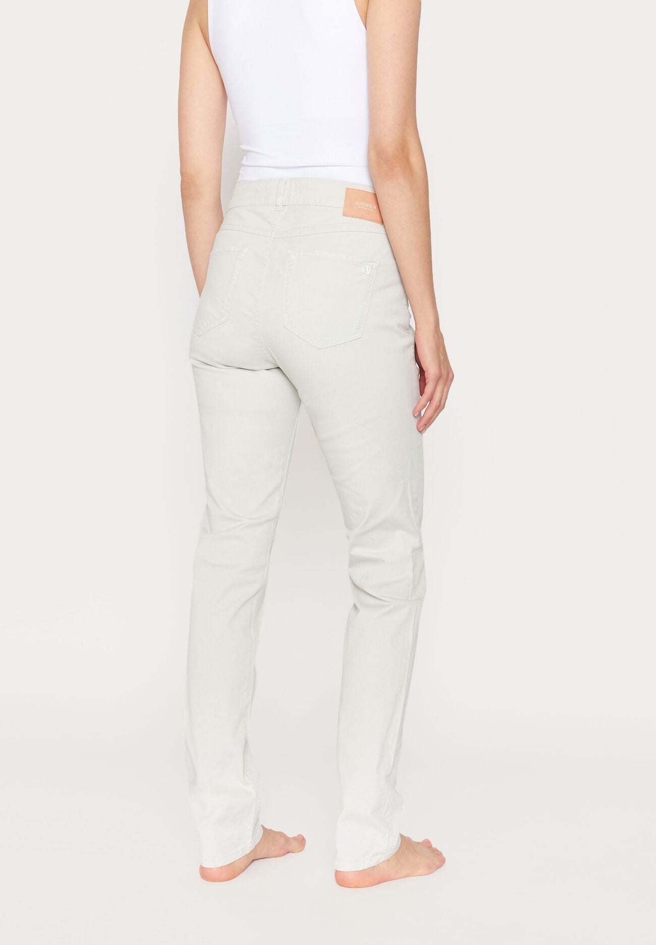 ANGELS JEANS Cici Slim-Fit Hose - Soft Pebble Grey - 122 3400.171 von Angels Jeans