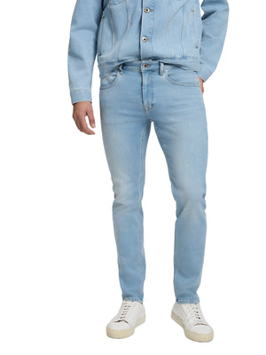 CROSS JEANS Jimi SWEAT DENIM - Sea Mist Blue - E197-041