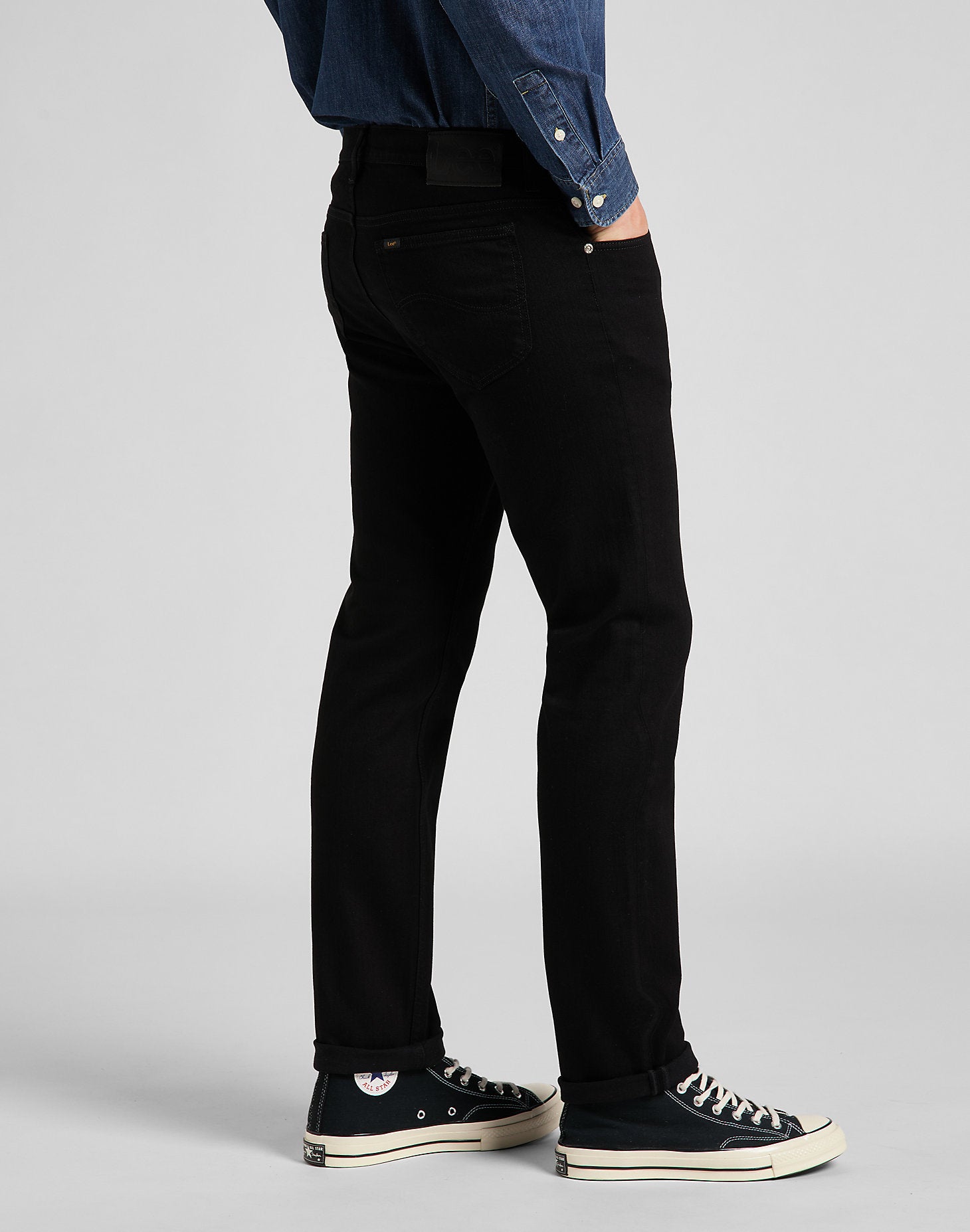 LEE RIDER Five Pocket - Noir Ink Black - L701HFAE