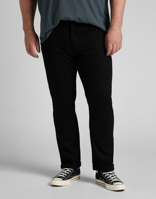 LEE BROOKLYN Straight Jeans - Noir Velvet Black - 112110125