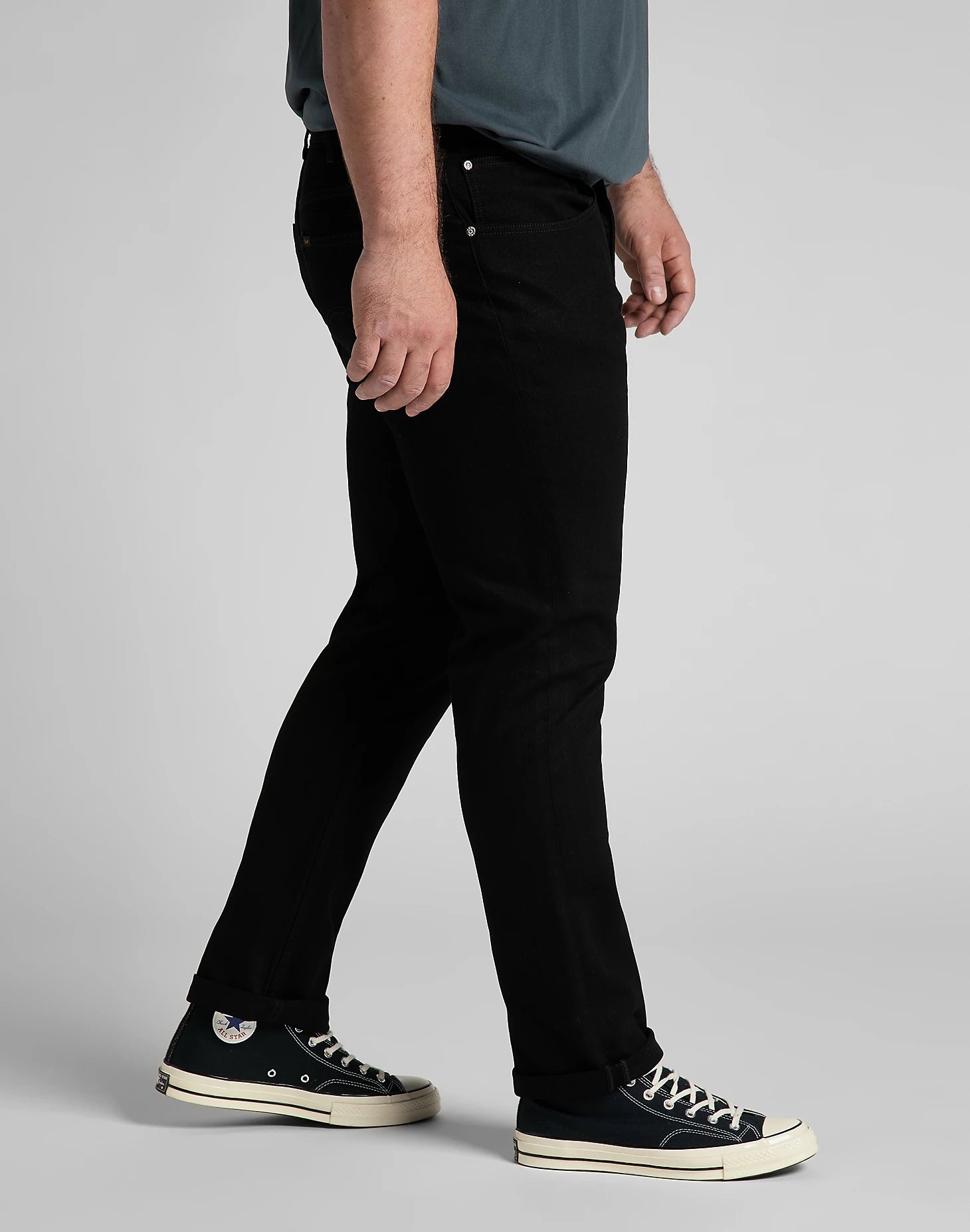 LEE BROOKLYN Straight Jeans - Noir Velvet Black - 112110125 von LEE