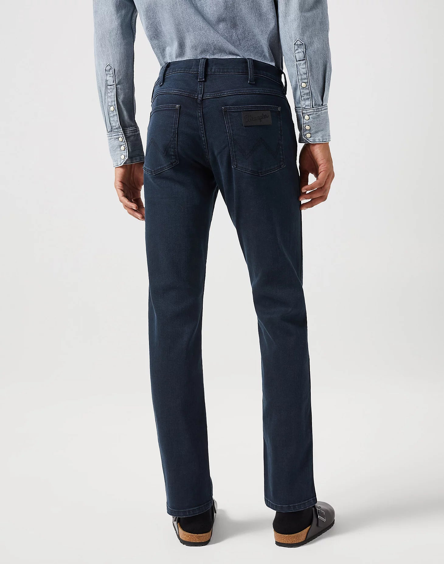 WRANGLER Greensboro Straight Jeans - Midnight Harbor Navy - 112350740