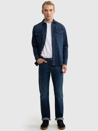BIG STAR COLT Jeans - Deep Atlantic Wash - 110113315.315