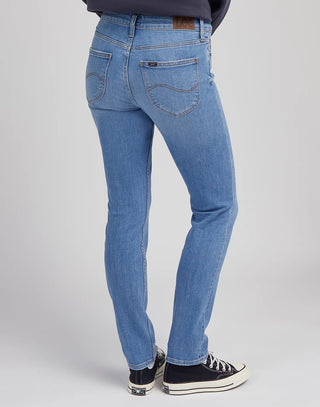 LEE Elly Mid Five Pocket - Skywashed Harbour Blue - 112346309