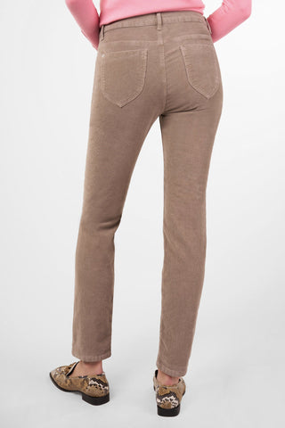 BLUE FIRE Nancy Slim-Fit Cordhose - Warm Sand - 1001.4143