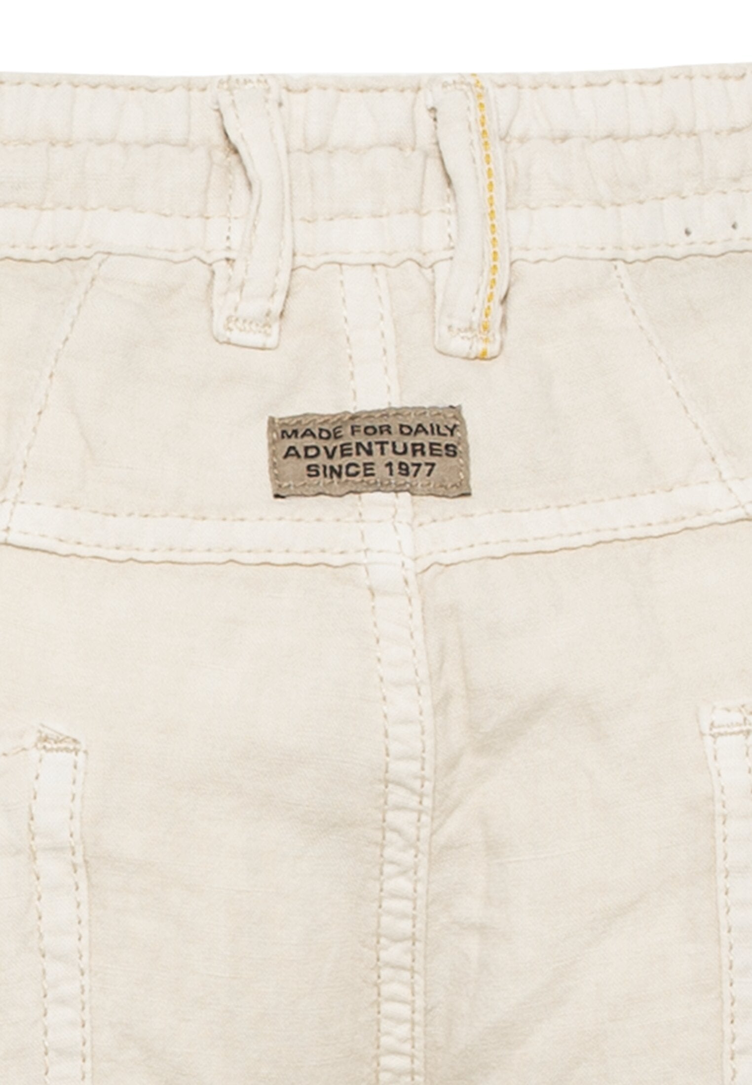 CAMEL ACTIVE Houston Shorts Chino - Linen Drift Cream - 497125 1F08.04 von Camel Active