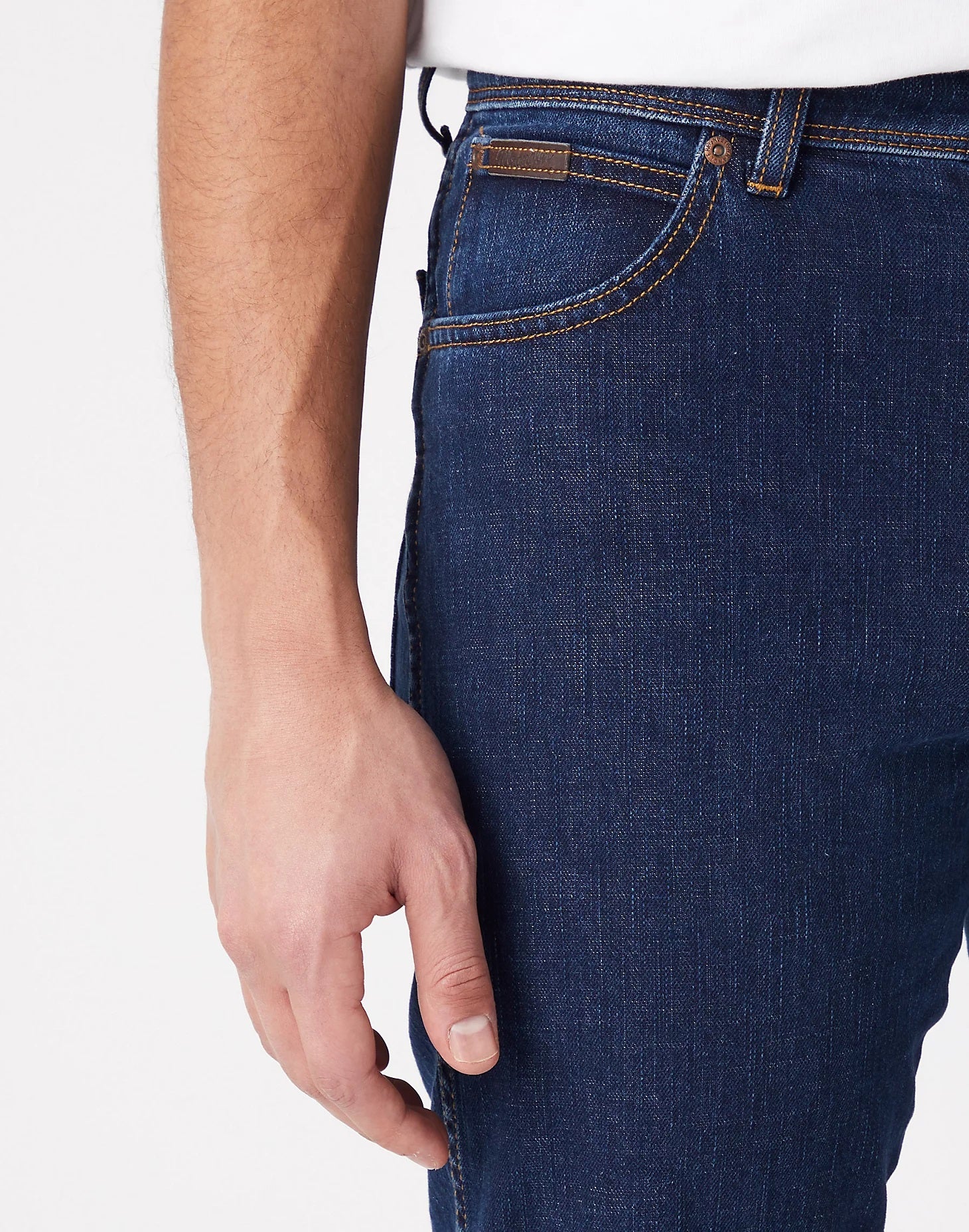 WRANGLER Texas slim cross game - Midnight Indigo Wash - W12S8311U von Wrangler