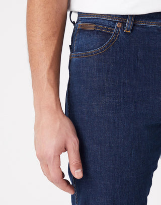WRANGLER Texas slim cross game - Midnight Indigo Wash - W12S8311U