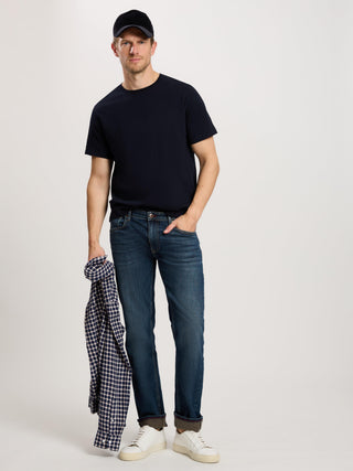 CROSS JEANS DAMIEN Slim Jeans - Midnight Ocean Blue - E198-116