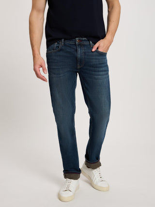 CROSS JEANS DAMIEN Slim Jeans - Midnight Ocean Blue - E198-116