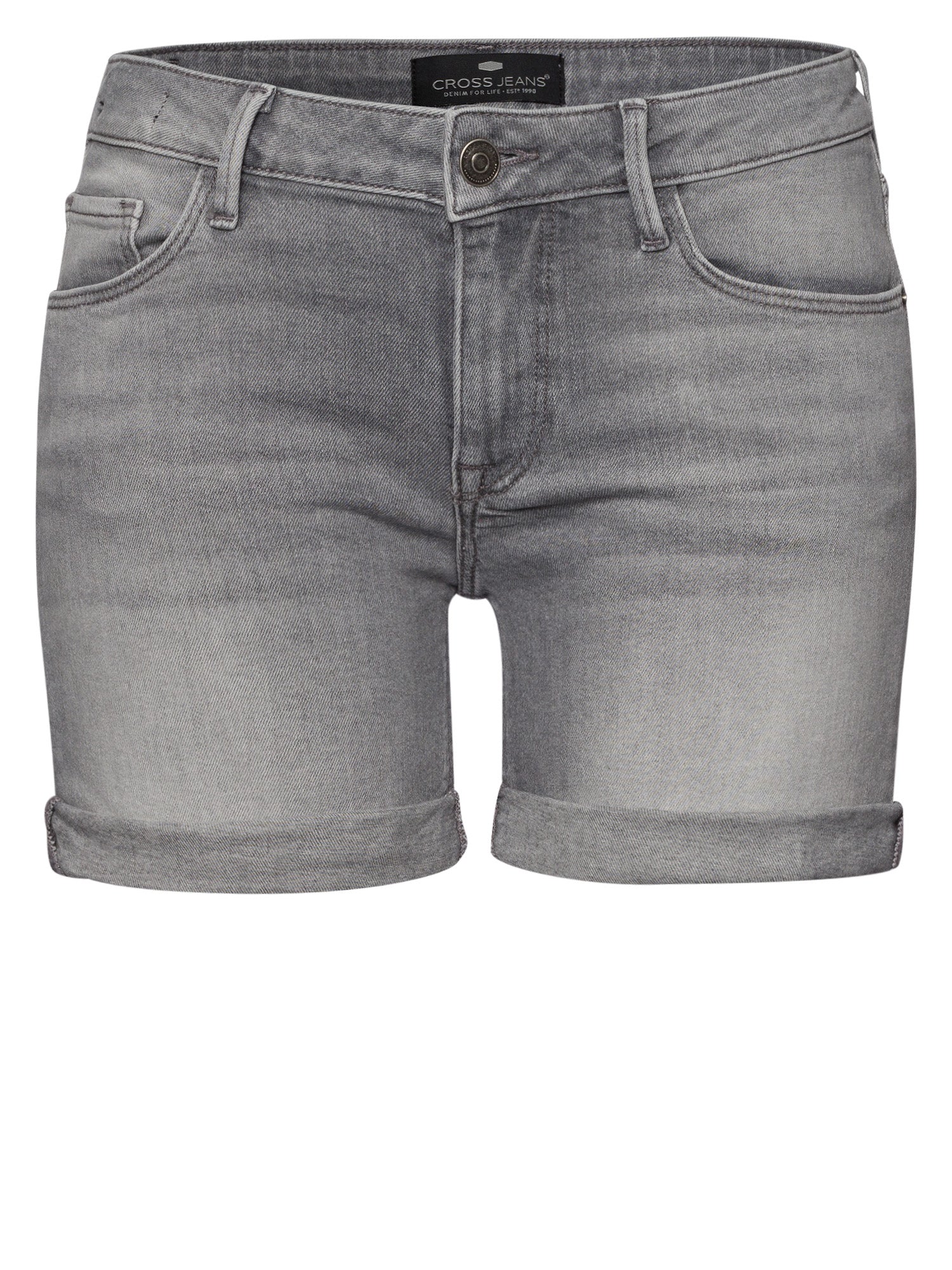 CROSS JEANS ZENA Bermuda - Misty Stone Denim - A514-078