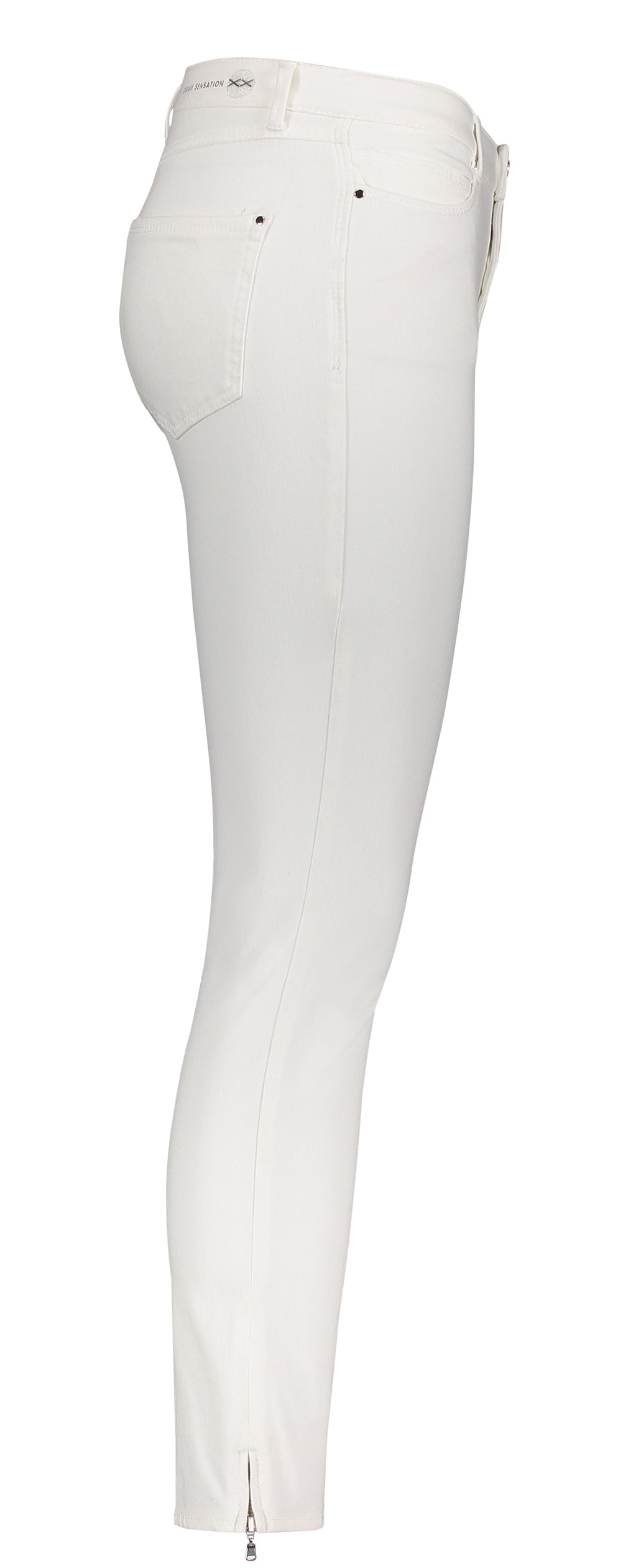 MAC SENSATION Skinny Jeans - Moonlit Chalk White - 5406-90-0150L D010 von MAC