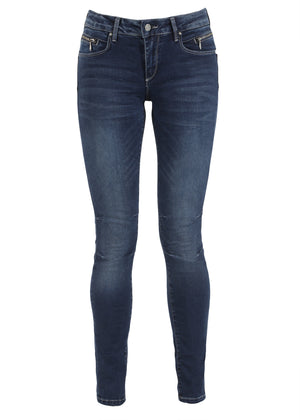 MOD JEANS EVA NOS Skinny Jeans - Indigo Velvet Blue - SP20-2006.3025