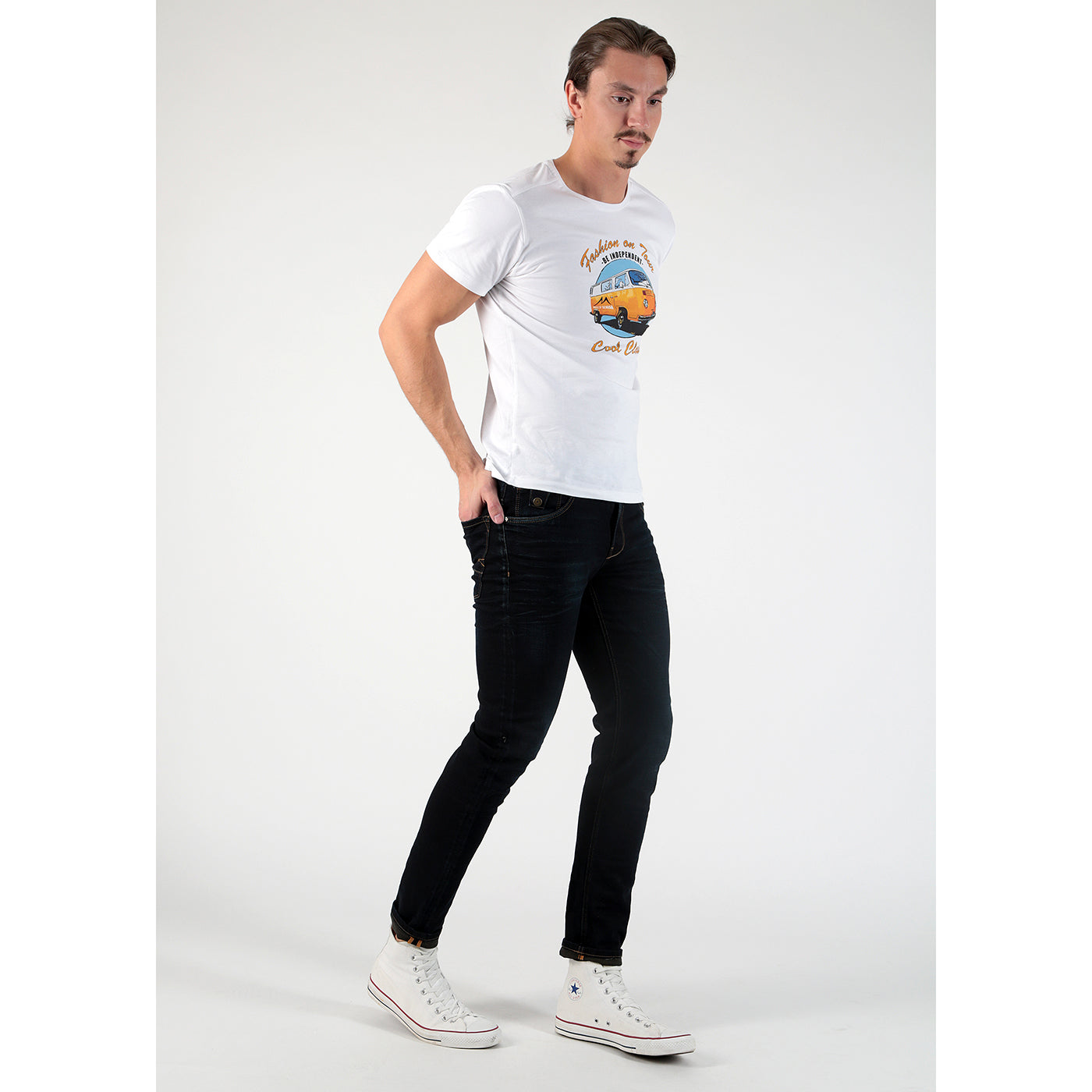 MOD JEANS Ricardo Five Pocket - Midnight Ink Blue - AU20-1002.3183