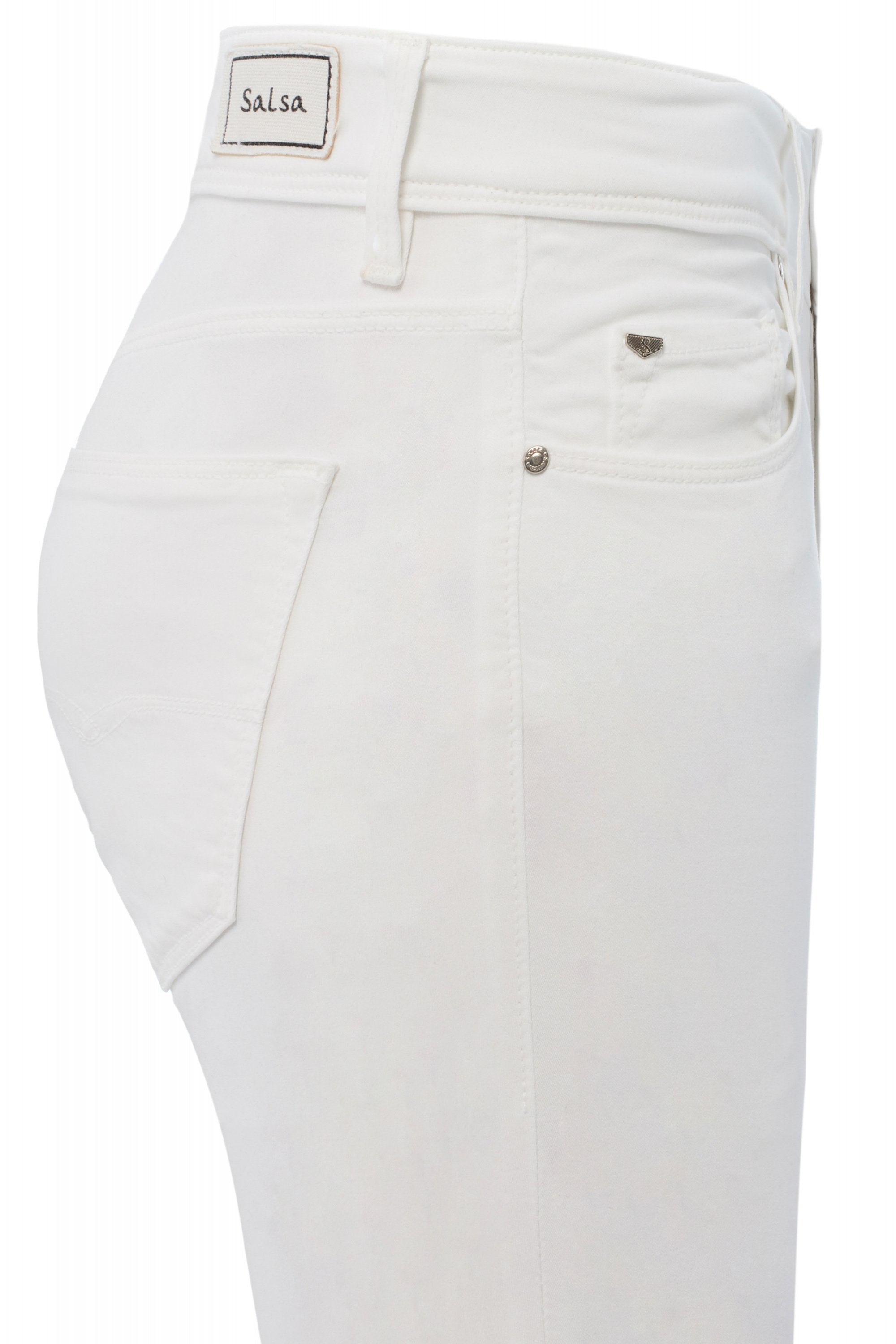 SALSA Colette Essential Jeanshose - Arctic Linen White - 119120.0001 von Salsa