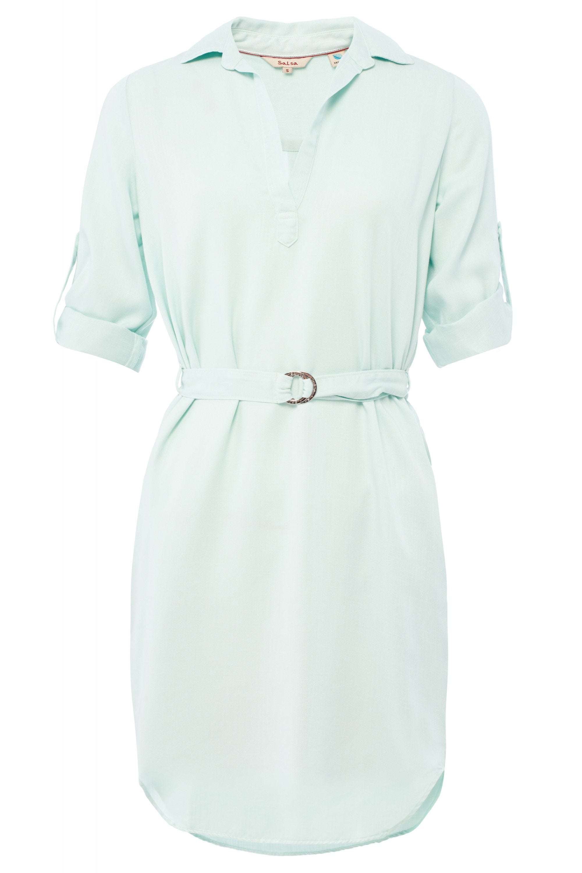 SALSA HemdblusenKleid - Seafoam Mint Green - 122987.5053