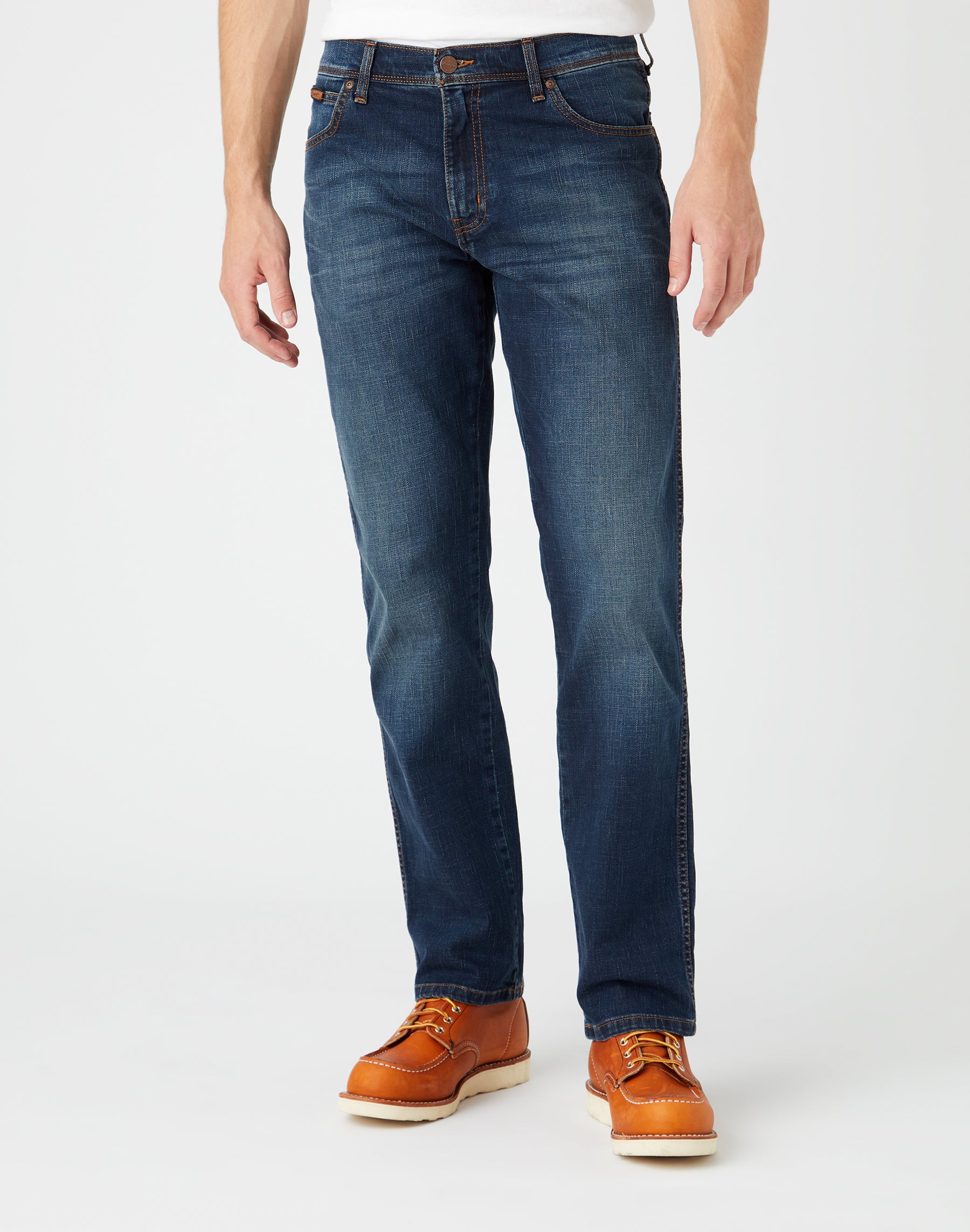 WRANGLER TEXAS Five Pocket - Vintage Indigo Stone - W12183947