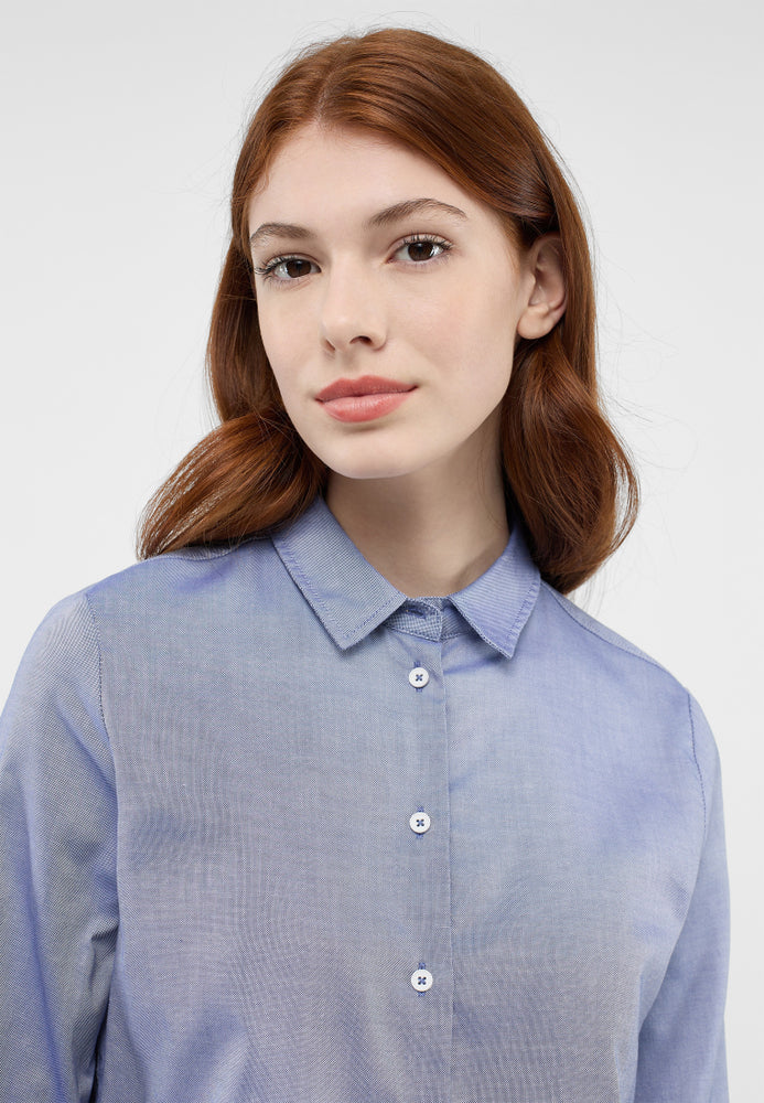 ETERNA CLASSIC FIT Bluse - Horizon Chambray - 5540-18-D235 von Eterna