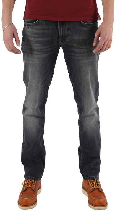 MOD JEANS THOMAS soccer - Charcoal Drift Black - AU23-1009.3664