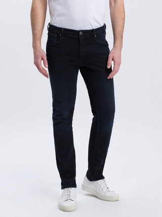 CROSS JEANS Damien Slim-Fit Jeans - Midnight Ink Blue - E198-014