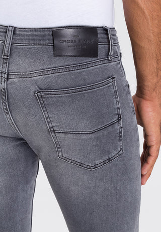 CROSS JEANS DAMIEN Jeans - Dusty Harbor Grey - E198-010