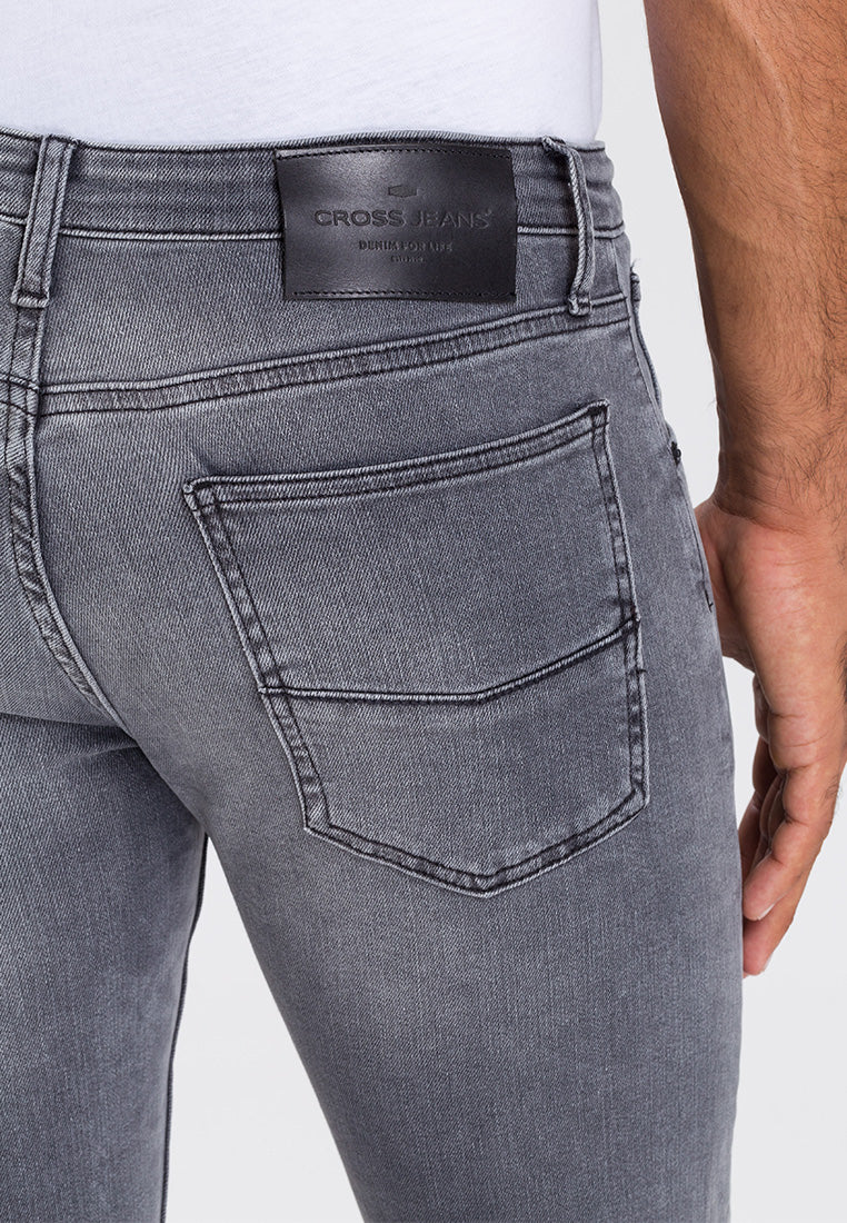 CROSS JEANS DAMIEN Jeans - Dusty Harbor Grey - E198-010 von Cross Jeans