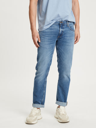 CROSS JEANS Damien Jeans - Harbor Mist Blue - E198-083