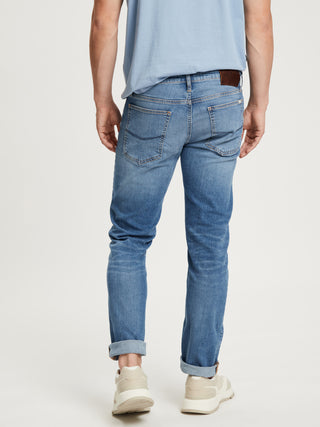 CROSS JEANS Damien Jeans - Harbor Mist Blue - E198-083