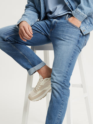 CROSS JEANS Damien Jeans - Harbor Mist Blue - E198-083