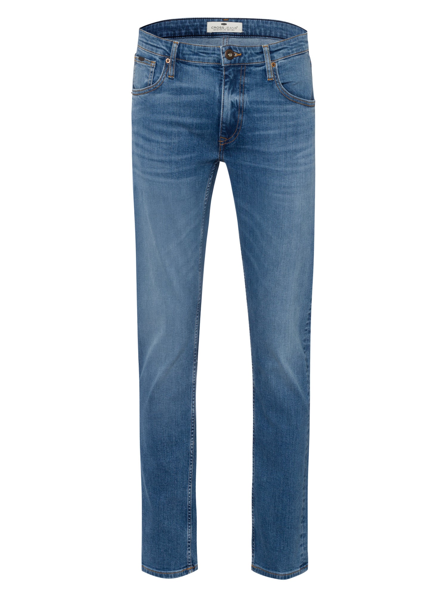 CROSS JEANS Damien Jeans - Harbor Mist Blue - E198-083