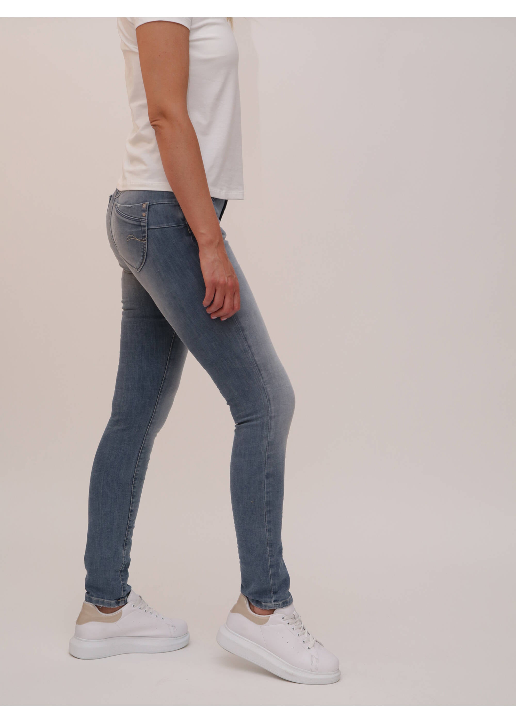 MOD JEANS Sarah Five Pocket - Midnight Chambray - SP22-2059.3511