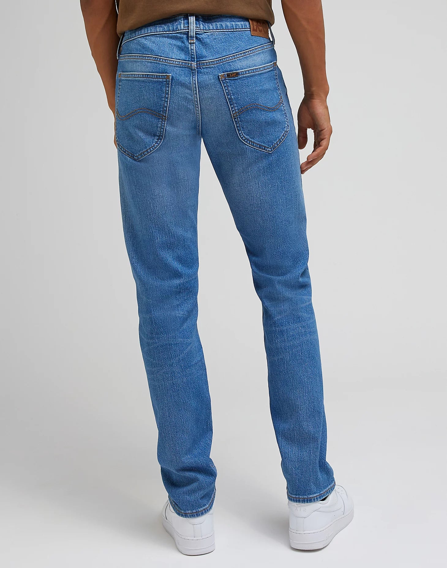 WRANGLER Daren Zip Fly Jeans - Azure Drift Blue - 112346324