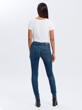 CROSS JEANS Alan Skinny Jeans - Deep Atlantic Blue - N497-101