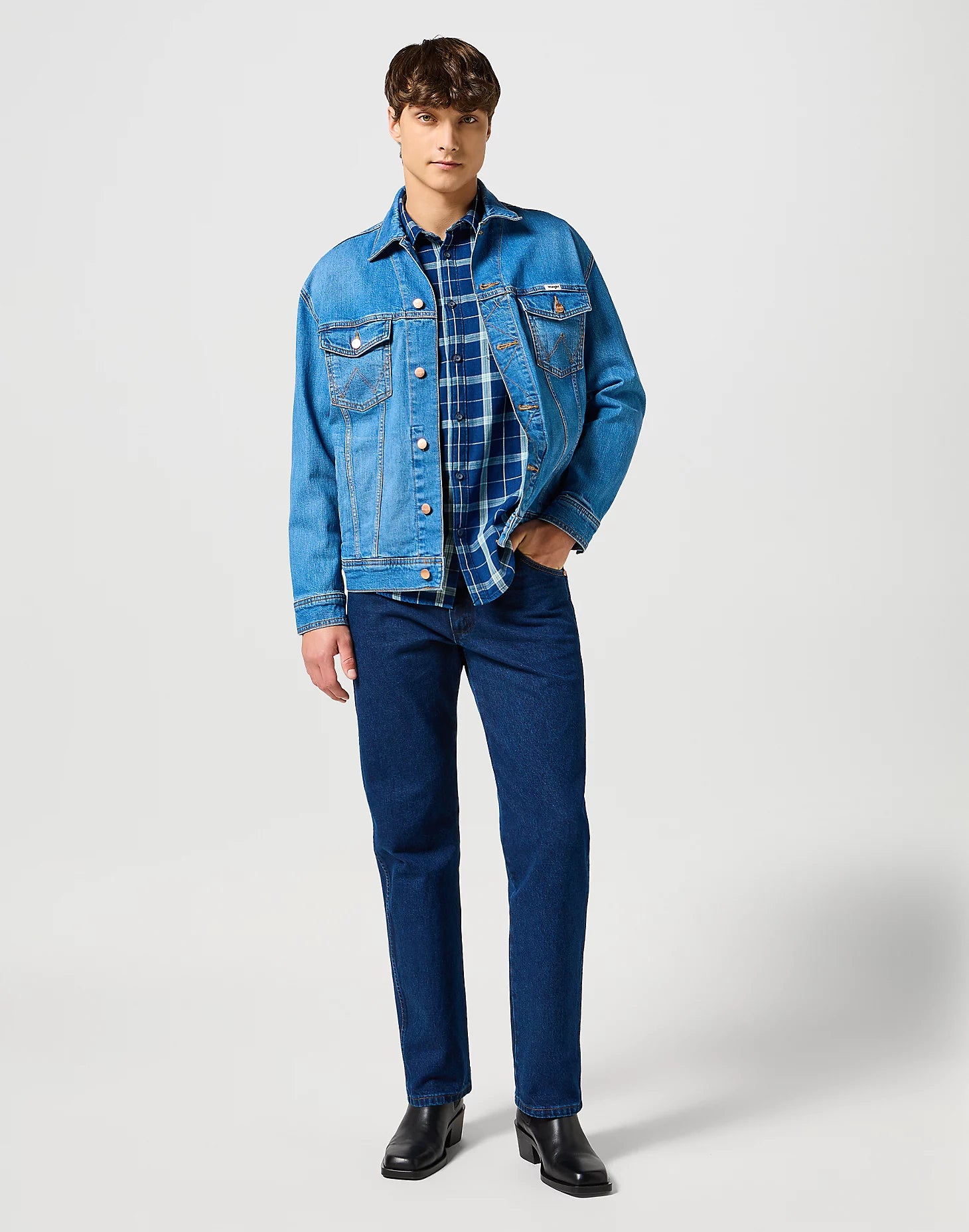 WRANGLER 13MWZ Cowboy - Indigo Canyon Blue - 112358499 von Wrangler