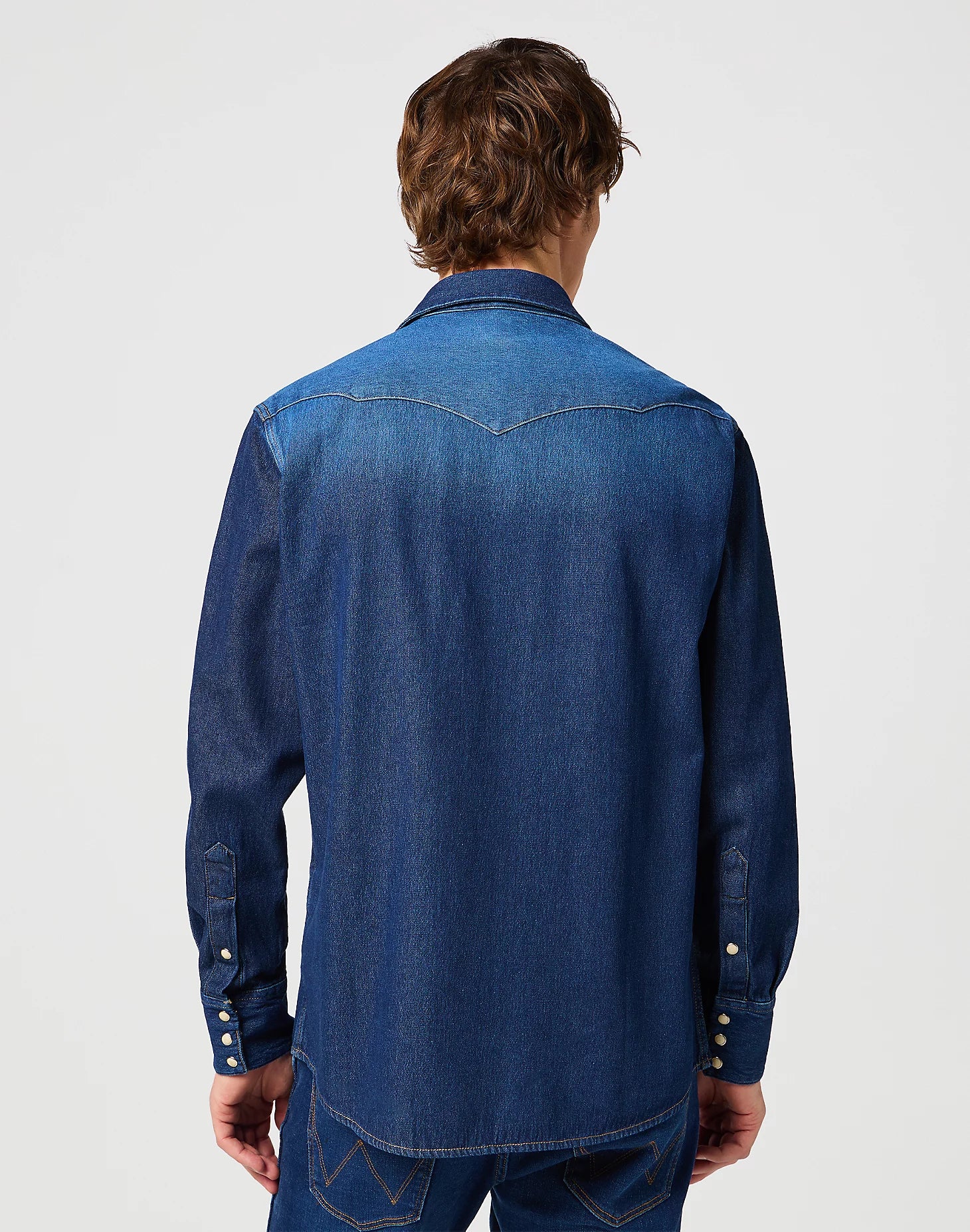 WRANGLER 27MW WESTERN SHIRT Jeanshemd - Midnight Indigo - 112341088 von Wrangler