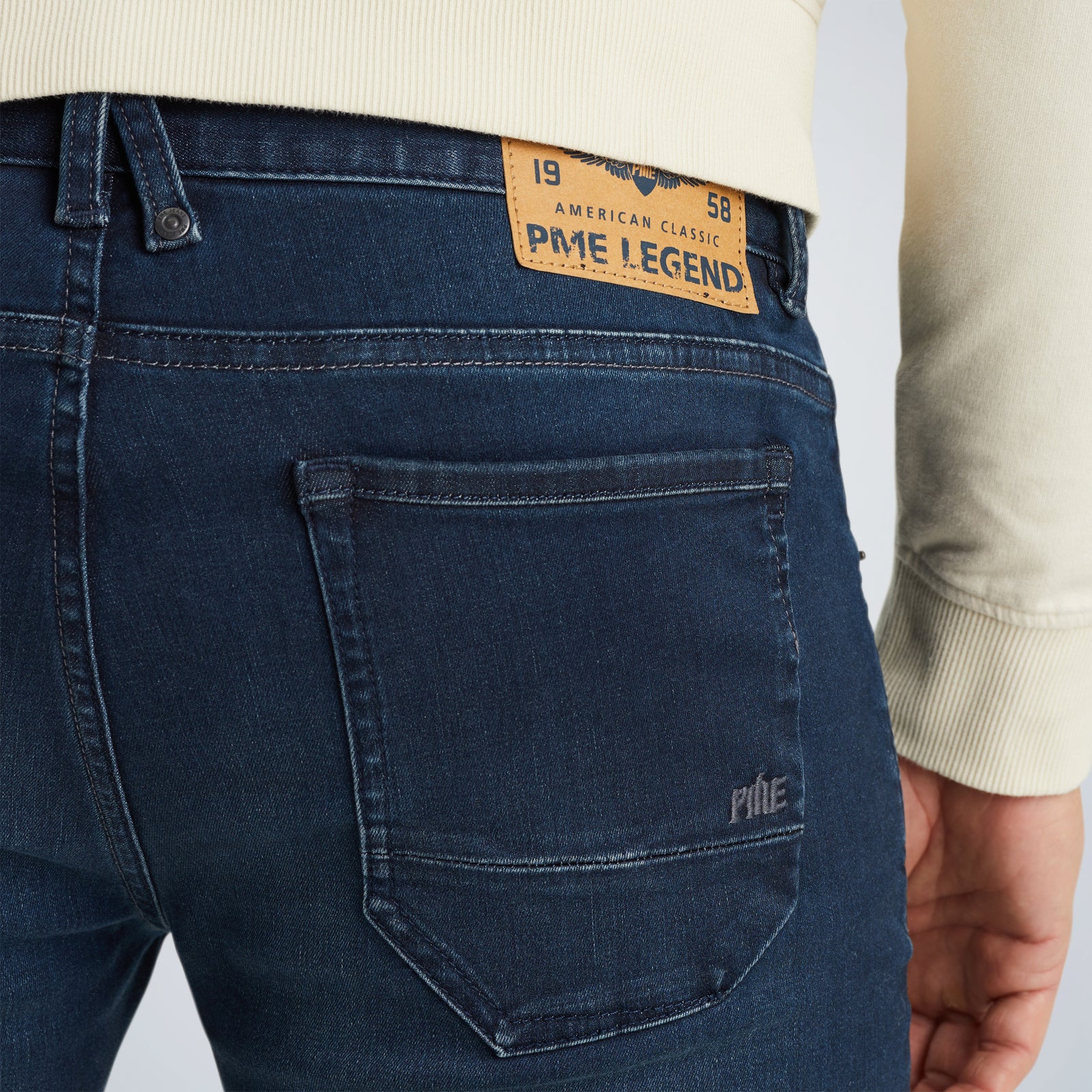 PME LEGEND Navigator Jeans - Deep Harbor Blue - PTR121-DWD von PME Legend