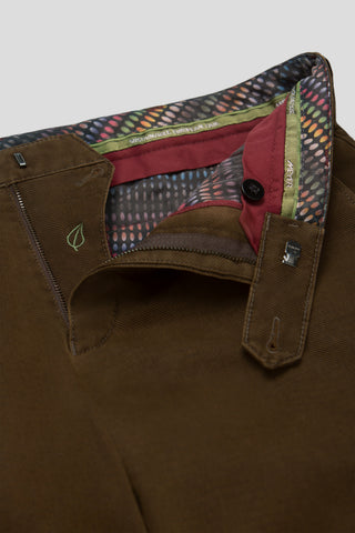 MEYER HOSEN Bonn Chino - Caramel Umber - 2-5613-45