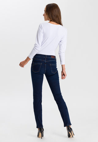 CROSS JEANS Anya Five Pocket - Midnight Harbor - P489-136