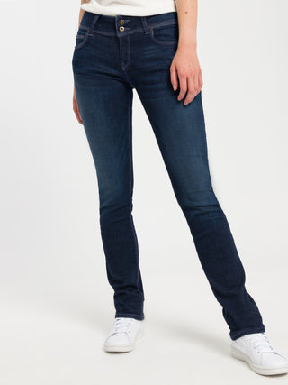 CROSS JEANS Loie Jeanshose - Midnight Harbor Blue - P422-014