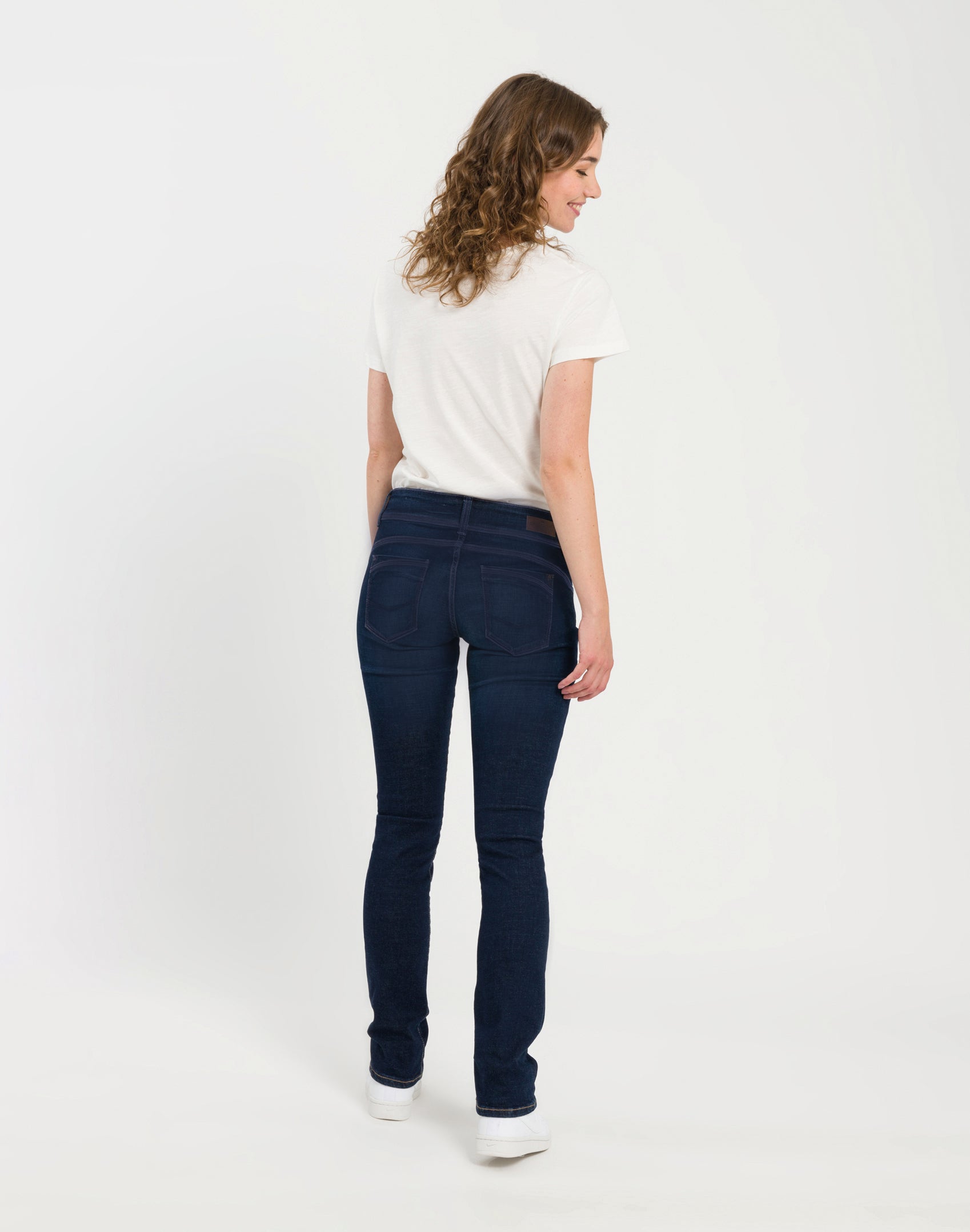 CROSS JEANS Loie Jeanshose - Midnight Harbor Blue - P422-014 von Cross Jeans